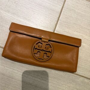 Tory Burch Tan Clutch